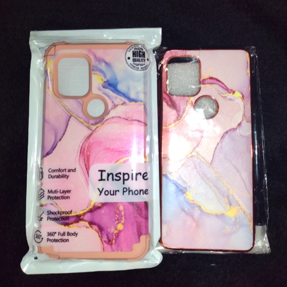Brand New Very Cute Marble Moto G Stylus 5G Phone Case Lot.